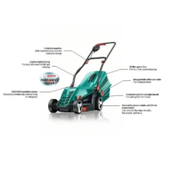 Bosch 1300W Rotak 34-13 Electric Lawn Mower - 34cm -Garden Tool Shop 12809318 6605027558834463