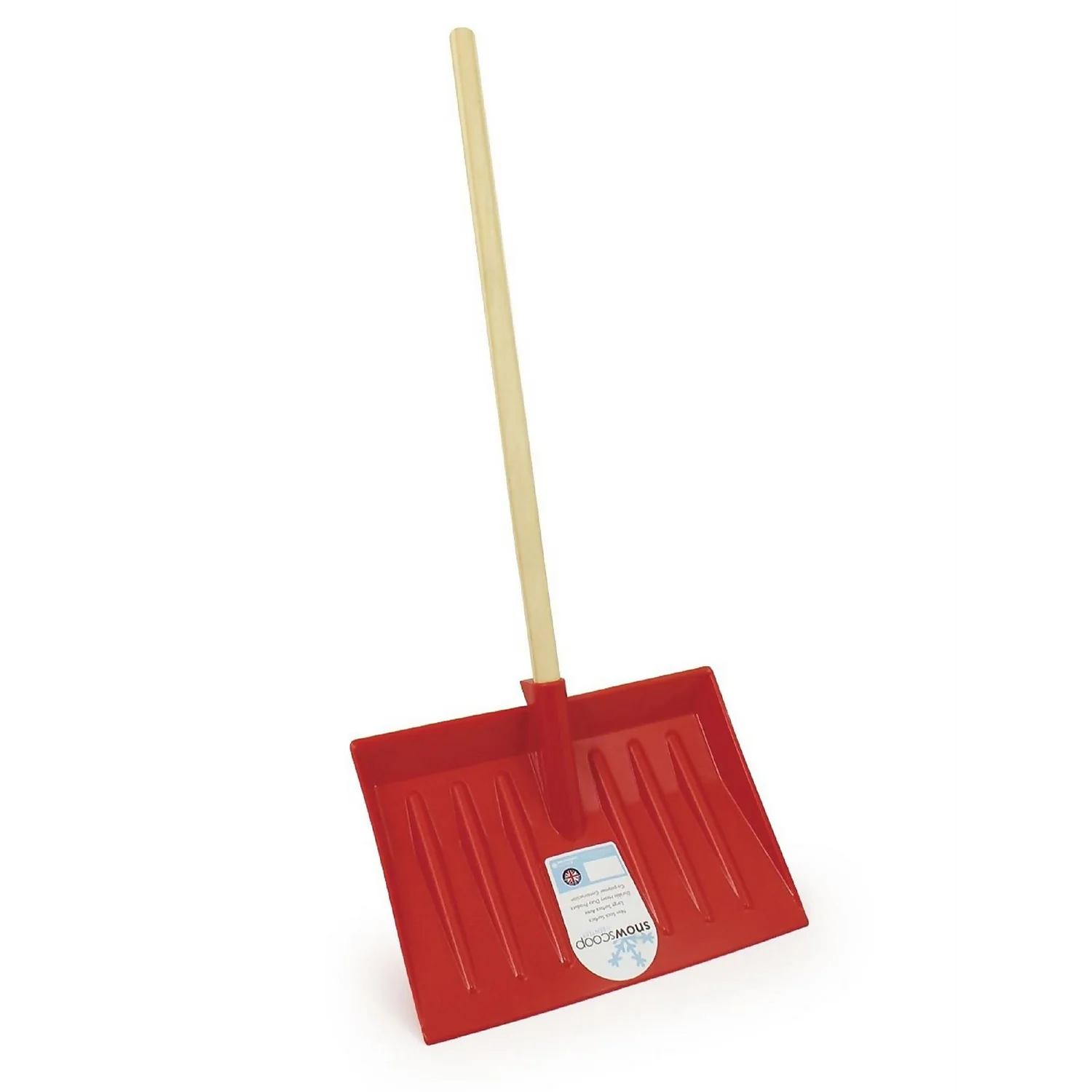 Charles Bentley Snow Scoop Shovel - Red 3 Charles Bentley Snow Scoop Shovel - Red