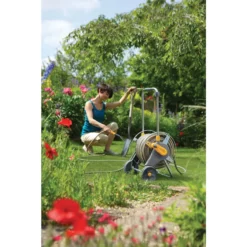 Hozelock Assembled 60m Metal Cart -Garden Tool Shop 12812639 1754833204609498