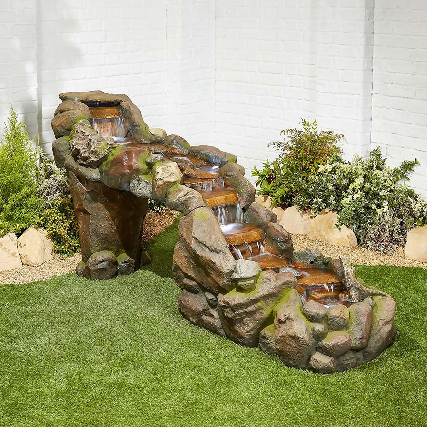 Stylish Fountains Bustling Waters Including LED Lights 6 Stylish Fountains Bustling Waters Including LED Lights - Image 4