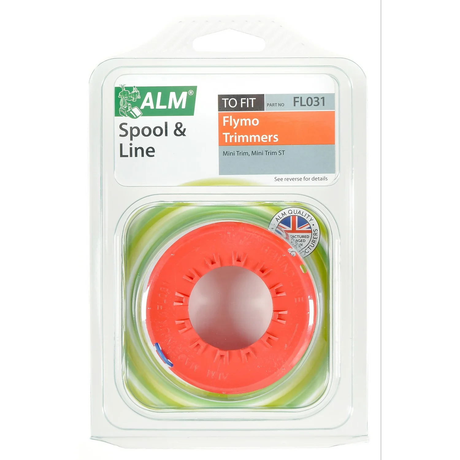 ALM Grass Trimmer Spool & Line For Flymo Mini Trim ST 3 ALM Grass Trimmer Spool & Line For Flymo Mini Trim ST