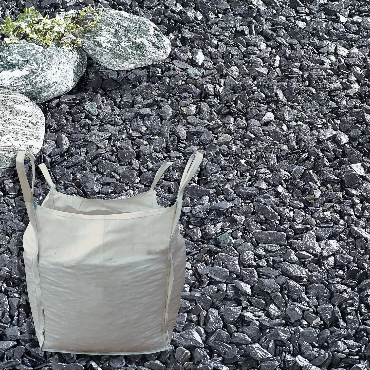 Stylish Stone Blue Slate 20mm - Bulk Bag 750 Kg 3 Stylish Stone Blue Slate 20mm - Bulk Bag 750 Kg