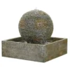 Stylish Fountain Dark Planet Water Feature With LEDs 1 Stylish Fountain Dark Planet Water Feature With LEDs -Garden Tool Shop 12825376 1284831950939348