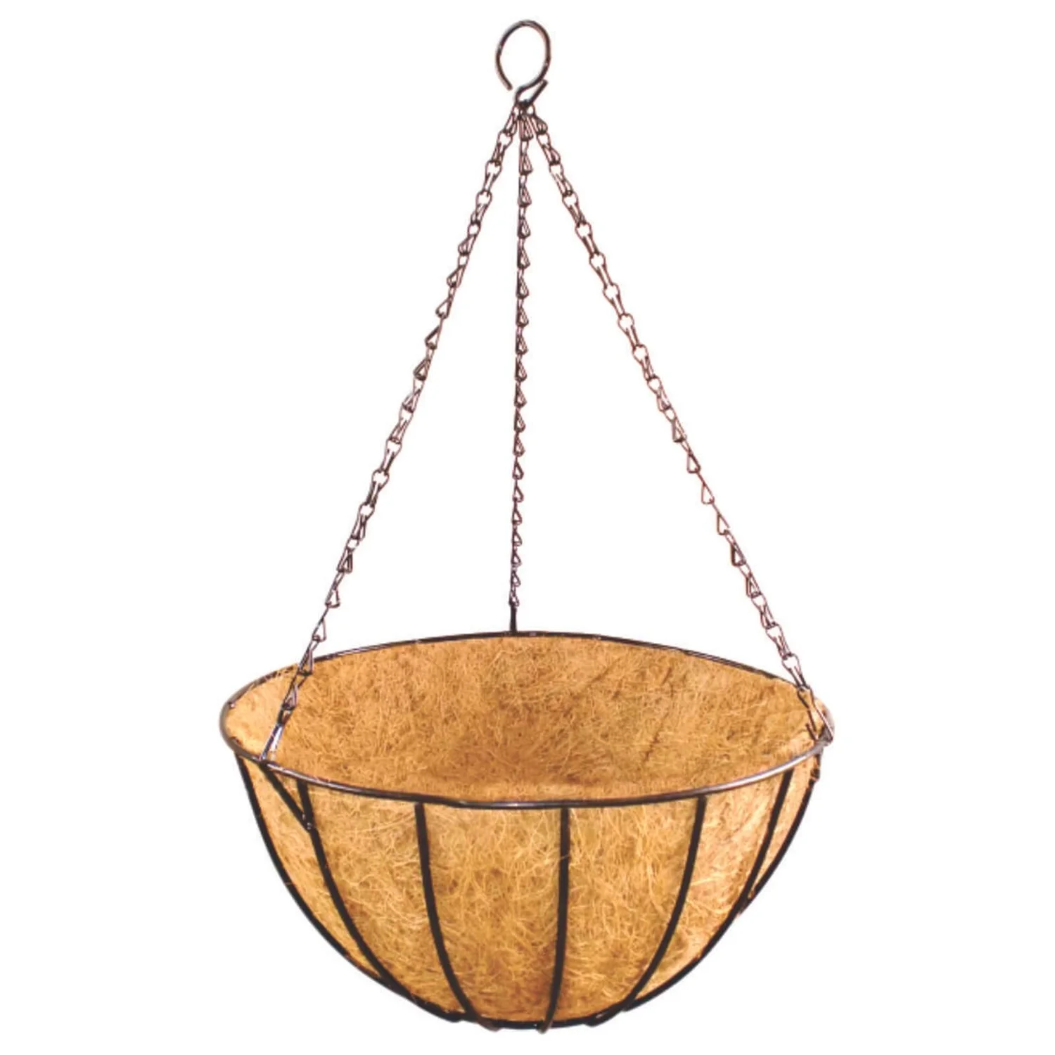 Hanging Basket With Coco Liner 40cm 3 Hanging Basket With Coco Liner 40cm