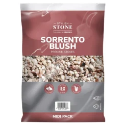 Stylish Stone Sorrento Blush - Midi Pack - 9kg -Garden Tool Shop 12826535 2404902951393060