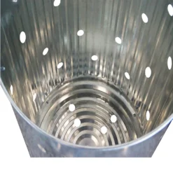 None Garden Galvanised Steel Incinerator / Fire Bin With Lid - 85L -Garden Tool Shop 12834094 1205030658523428