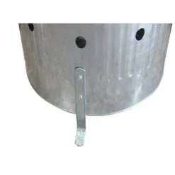 None Garden Galvanised Steel Incinerator / Fire Bin With Lid - 85L -Garden Tool Shop 12834094 1945030658343959