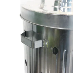 None Garden Galvanised Steel Incinerator / Fire Bin With Lid - 85L -Garden Tool Shop 12834094 6265030658477975