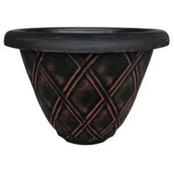 Westminster Lattice Round Pot - 33cm -Garden Tool Shop 12834659 7894833167559987