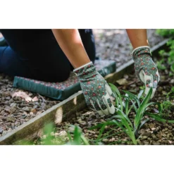 Westland Premium Leather Gloves Flower - Medium 9 Westland Premium Leather Gloves Flower - Medium -Garden Tool Shop 12835713 5695012509194000