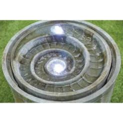 Stylish Fountains Fossil Water Feature Incl LEDS -Garden Tool Shop 12836974 1244833171486912