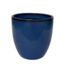 Chiswick Egg Imperial Terracotta Pot In Blue - 35cm -Garden Tool Shop 12885407 1485058899076255