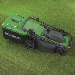 Powerbase 1600W Electric Lawn Mower - 37cm -Garden Tool Shop 12885496 4124843578838377