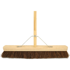Charles Bentley Stiff Bassine Wooden Broom - 600mm