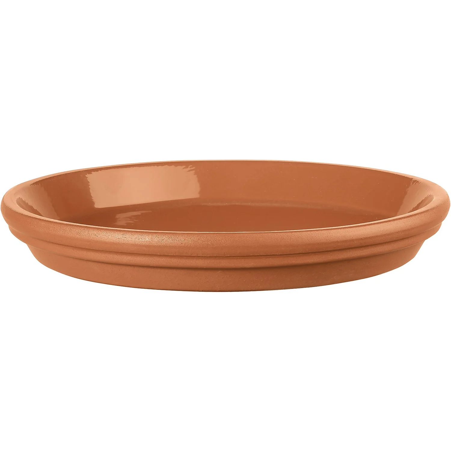 Terracotta Saucer - 25cm 3 Terracotta Saucer - 25cm