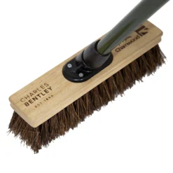 Charles Bentley Charnwood Bassine Wooden Garden Broom - 300mm -Garden Tool Shop 12890894 1374915831638297