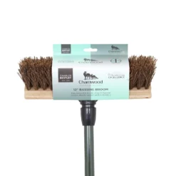 Charles Bentley Charnwood Bassine Wooden Garden Broom - 300mm -Garden Tool Shop 12890894 2054915831703787