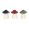 Ceramic Mushroom Garden Ornament - Medium -Garden Tool Shop 12890925 1204843660724061