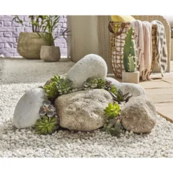 Stylish Stone Arctic White Boulders -Garden Tool Shop 12891159 1814843739845491