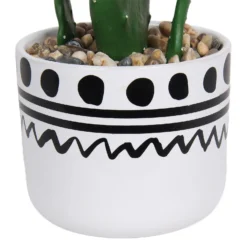 Cactus In Abstract Pot -Garden Tool Shop 12909502 2064869235687110