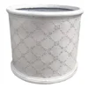 Mayfair Antique White Cylinder Plant Pot - 38cm