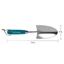 House Beautiful Stainless Steel Hand Trowel With A Teal Painted Hardwood Handle 8 House Beautiful Stainless Steel Hand Trowel With A Teal Painted Hardwood Handle -Garden Tool Shop 13188708 1614928022769752