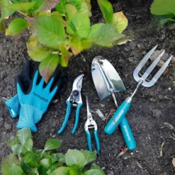 House Beautiful Fine Pointed Flower & Fruit Snips - Teal 11 House Beautiful Fine Pointed Flower & Fruit Snips - Teal -Garden Tool Shop 13188712 2464928022663759