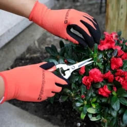 House Beautiful Gardening Gloves - Orange & Black -Garden Tool Shop 13188715 1664928026723635