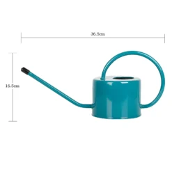 Homebase Metal Watering Can 1L - Teal -Garden Tool Shop 13188717 1784928024914350