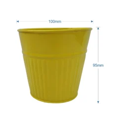 Ribbed Planter (3 Colour Mix) - 10cm -Garden Tool Shop 13193952 1784933495956372