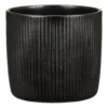 Black Ebano Plant Pot - 18cm 1 Black Ebano Plant Pot - 18cm -Garden Tool Shop 13432919 6354914551785974