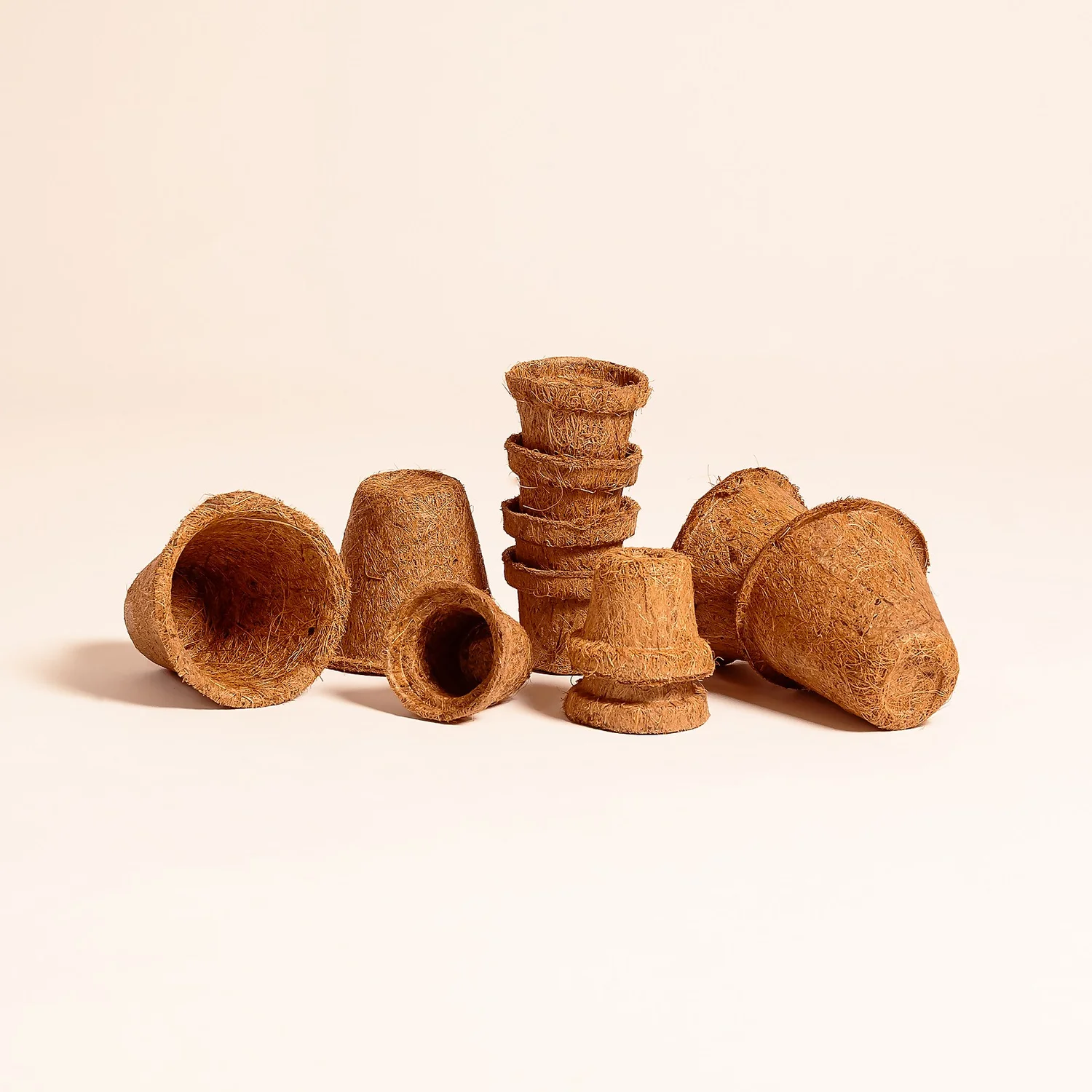 Coco & Coir Round Fibre Pot - 20cm 6 Coco & Coir Round Fibre Pot - 20cm - Image 4