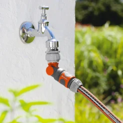 GARDENA Angled Tap Hose Pipe Connector -Garden Tool Shop 13489628 1364920776614476