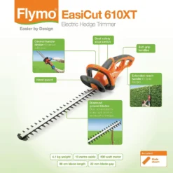 Flymo EasiCut 610XT Hedge Trimmer 10 Flymo EasiCut 610XT Hedge Trimmer -Garden Tool Shop 13524810 5224936857421032