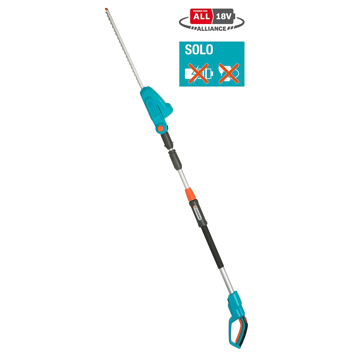 GARDENA Telescopic Cordless 18V Hedge Trimmer 10 GARDENA Telescopic Cordless 18V Hedge Trimmer - Image 8