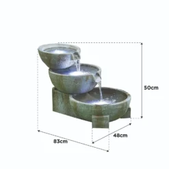 Stylish Fountain Oasis Water Feature With LEDs 13 Stylish Fountain Oasis Water Feature With LEDs -Garden Tool Shop 13846043 8054962028273395