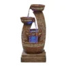 Stylish Fountain Azure Columns Water Feature With LEDs -Garden Tool Shop 13846050 1994962027613467