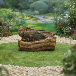 Stylish Fountain Balsam Pools Water Feature With LEDs -Garden Tool Shop 13846062 2644962027679026