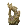 Stylish Fountain Knotted Willow Falls Water Feature With LEDs -Garden Tool Shop 13846064 1374962027909366