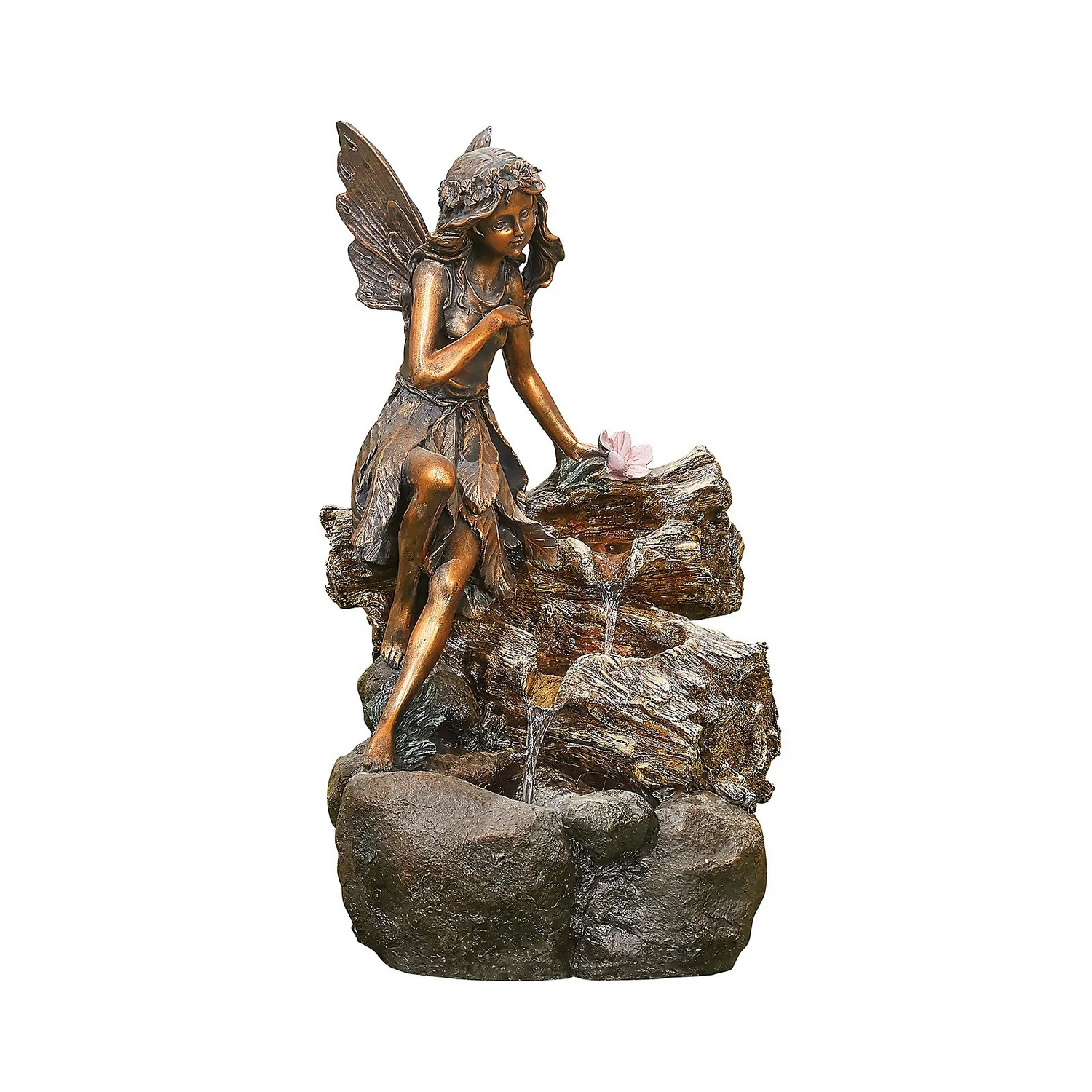 Stylish Fountain Pixie Spills Water Feature With LEDs 3 Stylish Fountain Pixie Spills Water Feature With LEDs