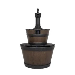 Stylish Fountain Whiskey Barrels Garden Water Feature 21 Stylish Fountain Whiskey Barrels Garden Water Feature -Garden Tool Shop 13944159 1945005845191088
