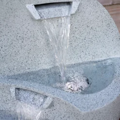 Stylish Fountain Kyoto Falls Garden Water Feature With LEDs -Garden Tool Shop 13947170 1715005844996334