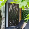 Amarelle Extra Large Metal Flame Decorative Garden Screen Mirror - 180x90cm -Garden Tool Shop 13950582 2304987139071866