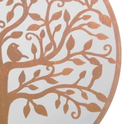 MirrorOutlet Bird Round Garden Mirror - 100cm -Garden Tool Shop 13950584 6584987139948205