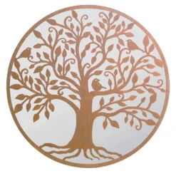 MirrorOutlet Stag Deer Round Garden Mirror - 100cm 7 MirrorOutlet Stag Deer Round Garden Mirror - 100cm -Garden Tool Shop 13950585 4514987138931583