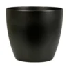 Scheurich Black Indoor Pot - 22cm 1 Scheurich Black Indoor Pot - 22cm -Garden Tool Shop 13953249 1194987120121559