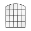 Black Industrial Arch Garden Mirror 2 Black Industrial Arch Garden Mirror -Garden Tool Shop 13965926 1515001706456869
