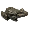 Bronze Look Frog Garden Ornament