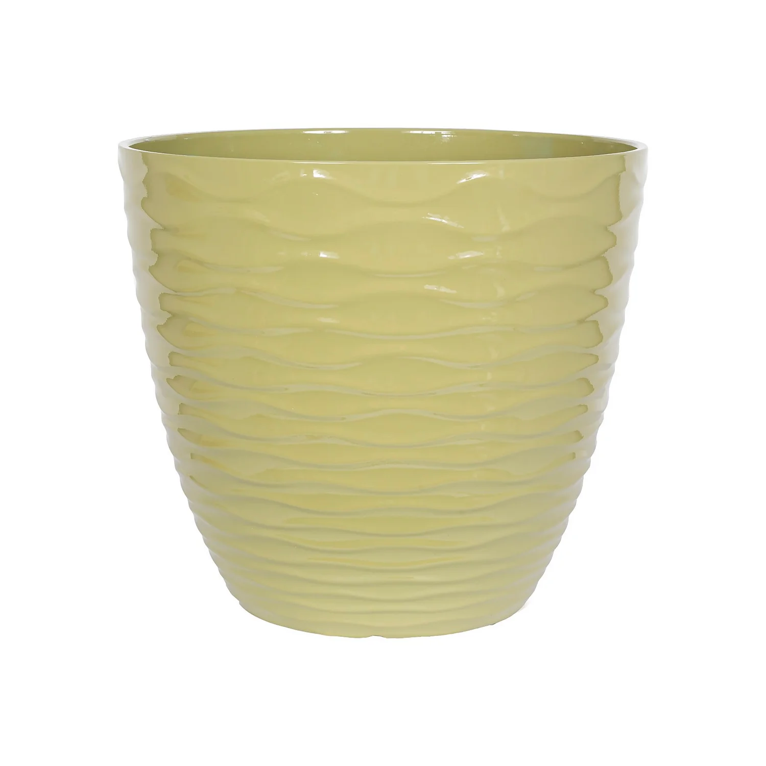 Wave Pot Olive - 33cm 3 Wave Pot Olive - 33cm