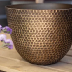 Suva Hammered Pot Bronze - 31cm 15 Suva Hammered Pot Bronze - 31cm -Garden Tool Shop 13973654 1945011805825082